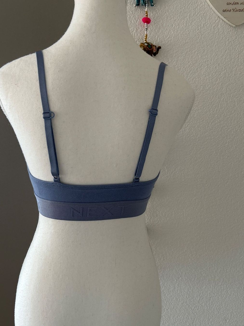Altra biancheria intima: Triangel - Bralette jeansblau von Next Gr. 38 – Usato da Brunnen venduto da Nala2929 5