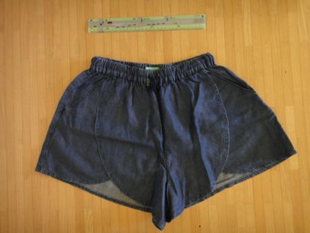 Benetton neu Denim Kurzhose Shorts 👖 Sommerhose Gr 14 Jahre