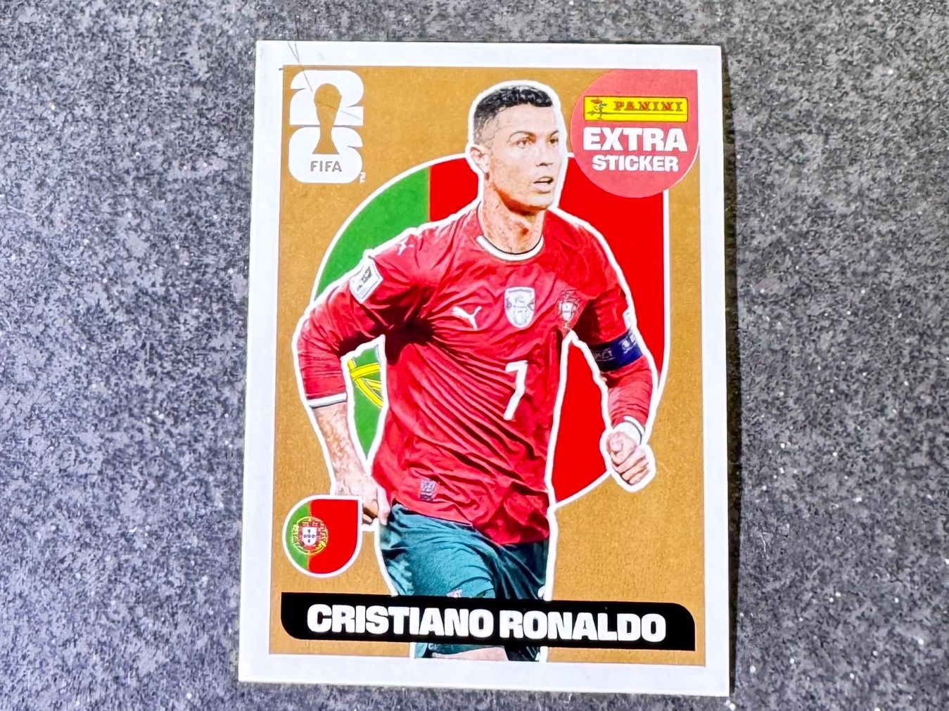 Panini Carte collezionabili: Panini WM 2026 Cristiano Ronaldo Extra Sticker – Nuovo (secondo la descrizione) da Alterswil FR venduto da nic_p5mn 1