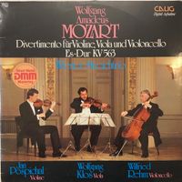 Mozart – Divertimento für Violine, Viola + Violoncello (LP)