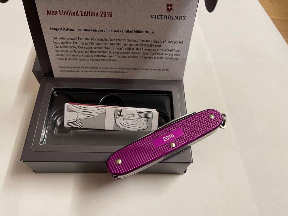 Victorinox on sale alox 2016