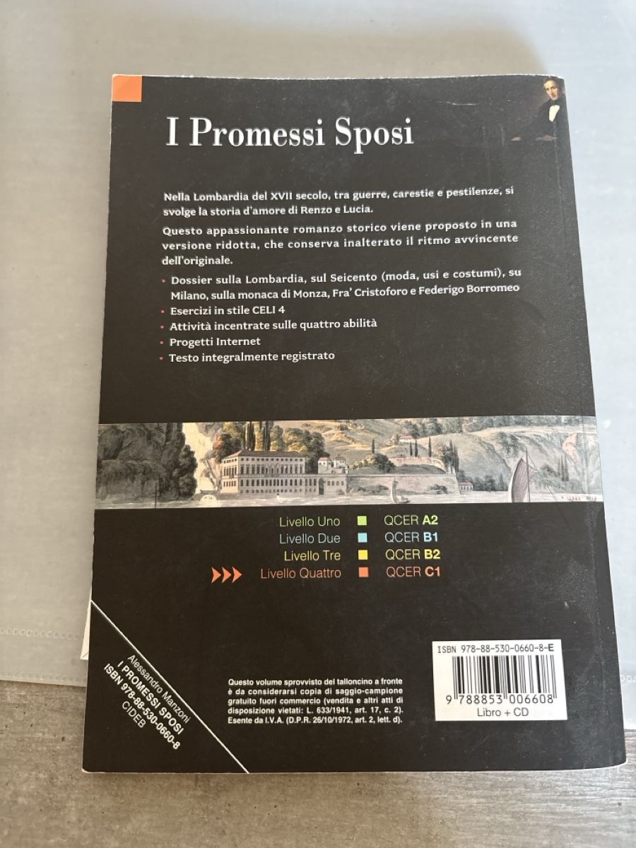 Bücher: I Promessi Sposi  – Gebraucht aus Bern von anni2213 1