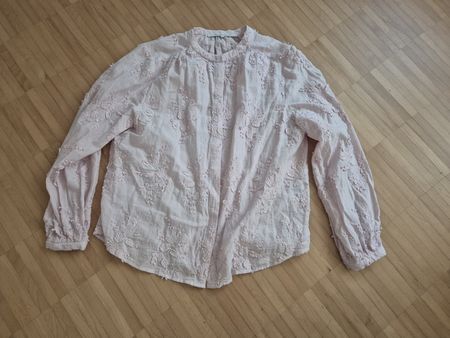 Second Female 3D Blüten Bluse, rosa, Gr. XS