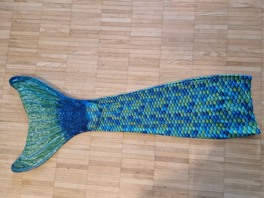 Meeresschildkröte Tortenaufsatz – Happy Birthday, Blau/grün Glitzernd, 9,8x15 Cm, Für Unterwasser-Themenparty