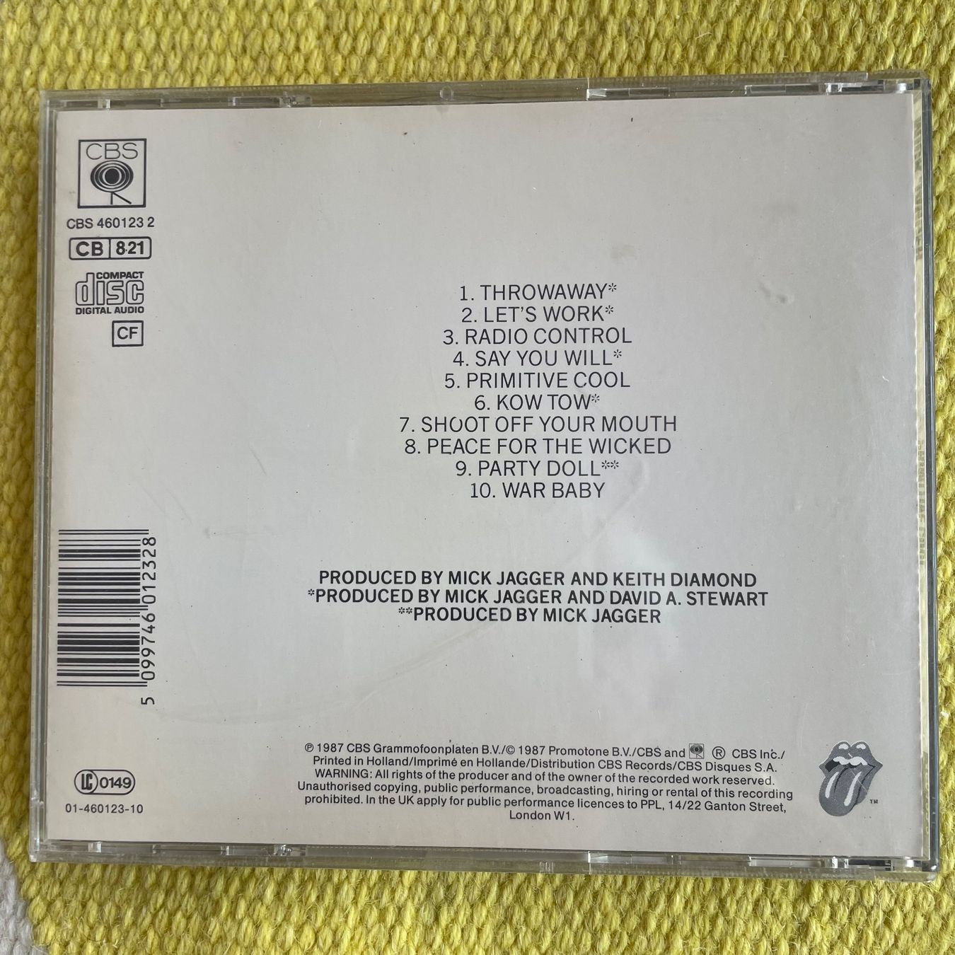 CD: MICK JAGGER ROLLING STONES-PRIMITIVE COOL – Usato da Rorschacherberg venduto da CD-Roli 1