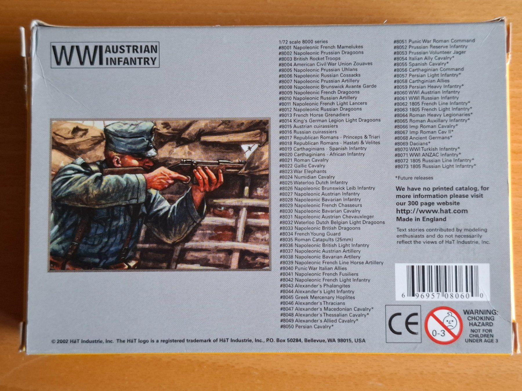 Kit di modellismo & Modellini statici: HäT 1/72 WW l Austrian Infantry – Nuovo e nell'imballaggio originale da Diepoldsau venduto da beeteutel 1