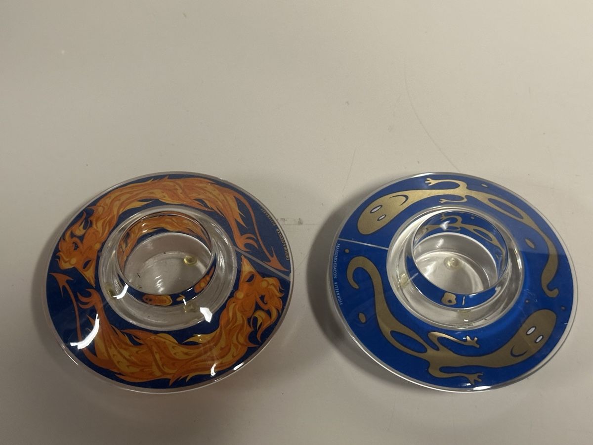 Ritzenhoff Kerzenständer: Original 2 stk Ritzenhoff Design Teelichthalter Kerzenhalter – Gebraucht aus Deitingen von Himhip