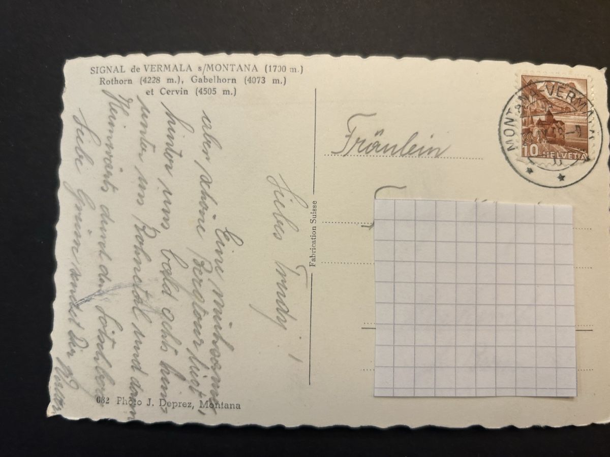Cartoline postali: Montana-Vermala – Usato da Fanas venduto da Alessio11 1