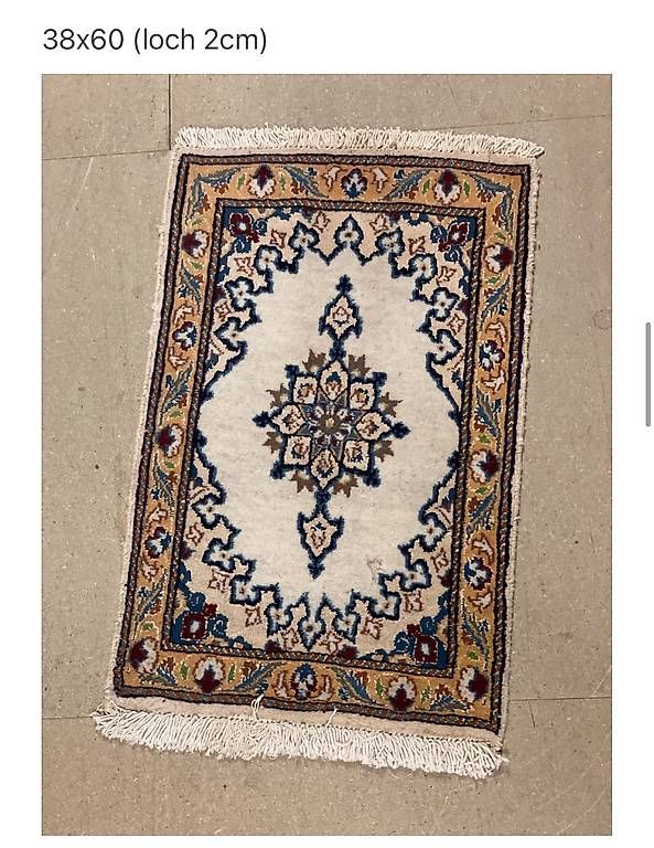 Nain Teppiche: Orientteppich Nain 38x60 cm – Gebraucht aus Kriens von minuB
