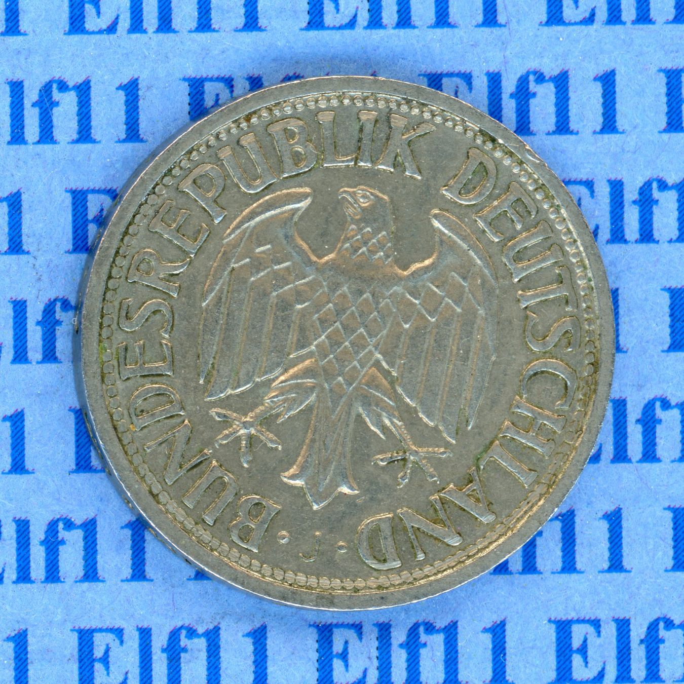 Tutti le monete: DEM___1.00 1961J ss-vz 1 Deutsche Mark – Usato da Widnau venduto da Elf11 1