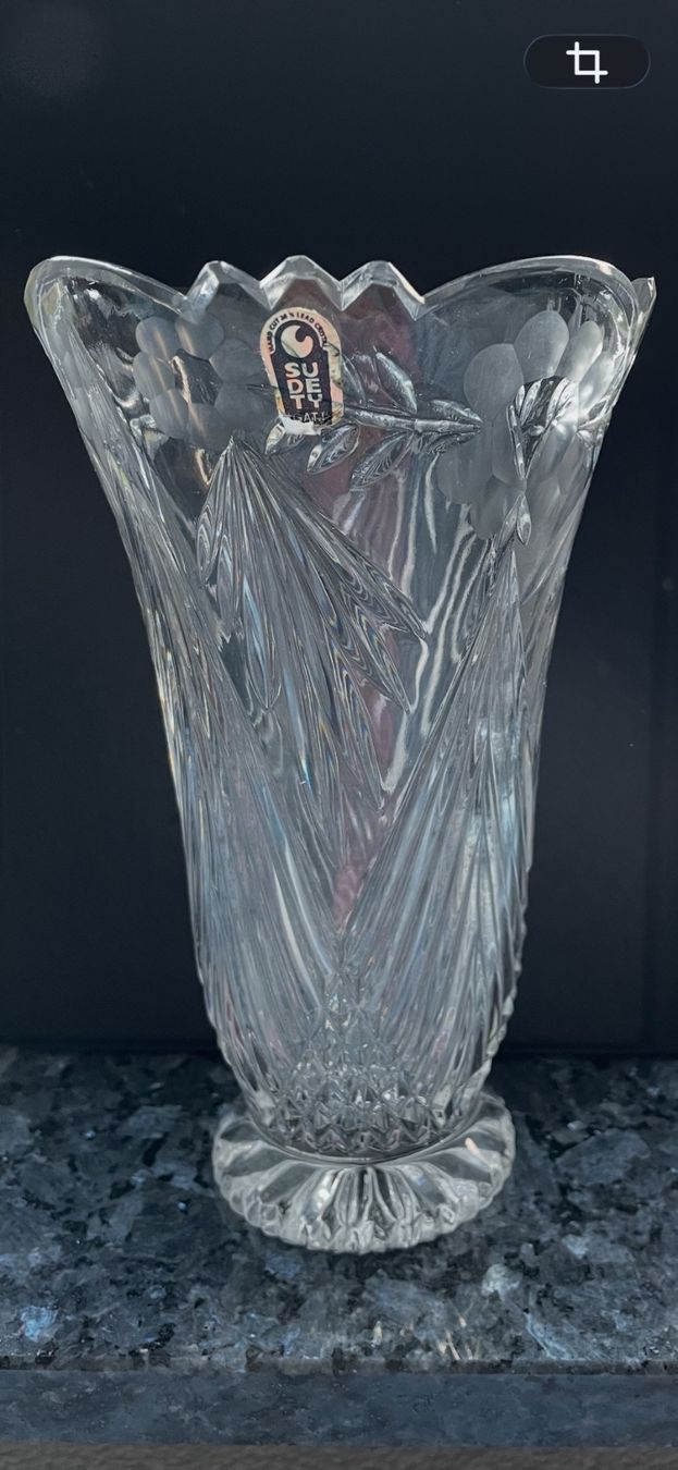 Vase & Récipients: Bleikristallvase – D'occasion à Wila par teddy09