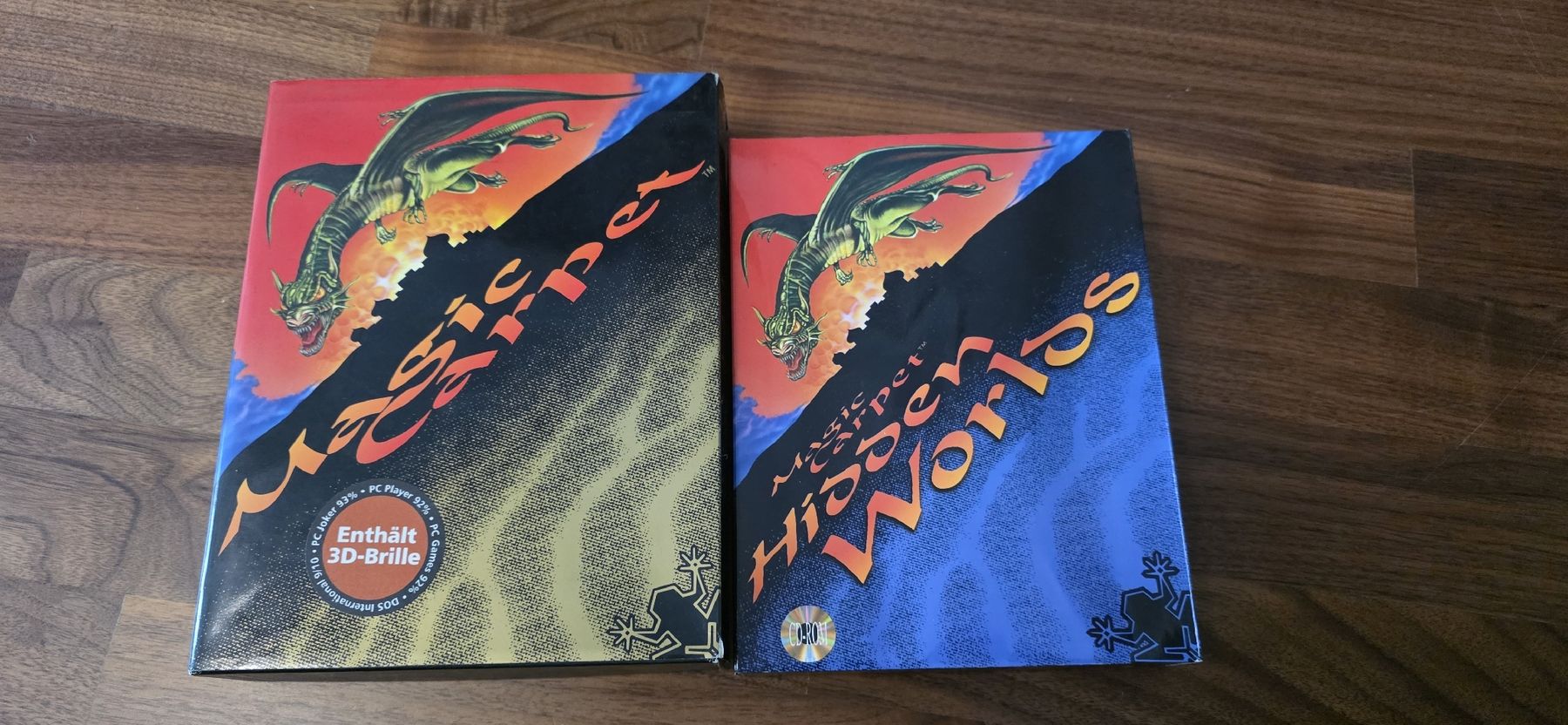Giochi: Magic Carpet + Hidden Worlds Erweiterung Big Box PC – Usato da Jona venduto da AntonioSposito