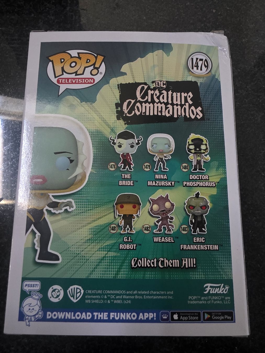 Funko Statuette: Funko Pop DC Creature Commandos 1479 - Nina Mazursky – Usato da Chavornay venduto da Crash37 2