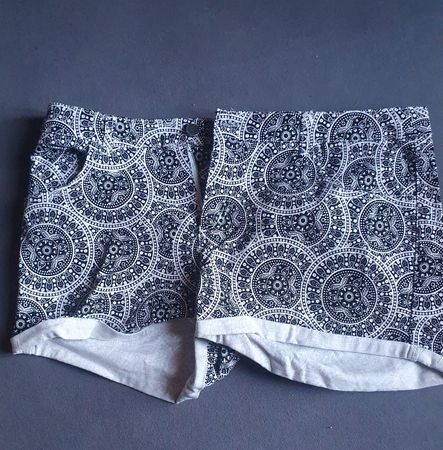 Shorts mit coolem Boho-Muster