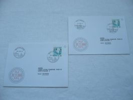 Werbedatumstempel - ET 7317 Valens / 7610 Soglio