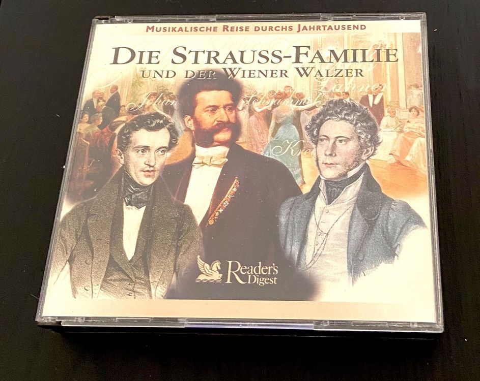 3 CDs Wiener Walzer Die Strauss-Familie • Strauss | Kaufen Auf Ricardo