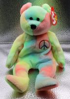 Ty Beanie Teddy PEACE .. Geb.01.02.1996