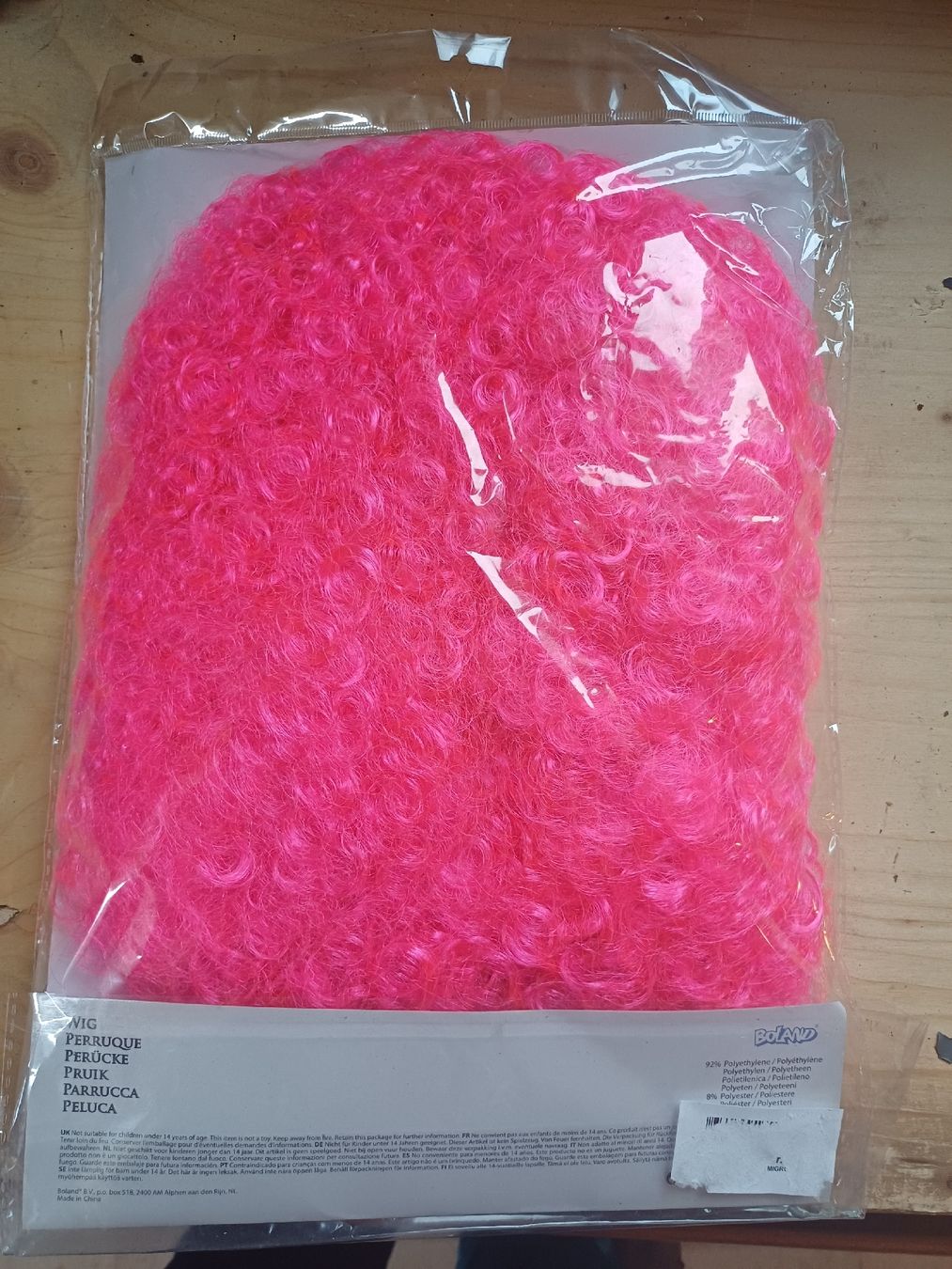 Parrucche: perücke pink – Nuovo e nell'imballaggio originale da Gipf-Oberfrick venduto da LuuserSieche2004 1