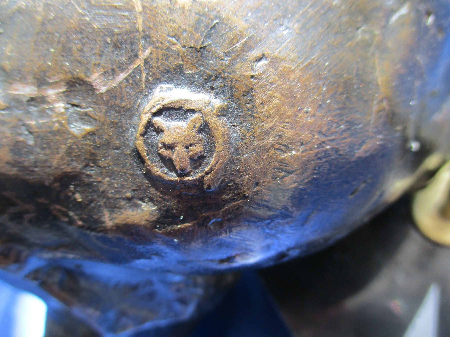 Sculture & Statue: Bronze auf Sockel mit Tiersignet – Usato da Zufikon venduto da Schweizer1291 2