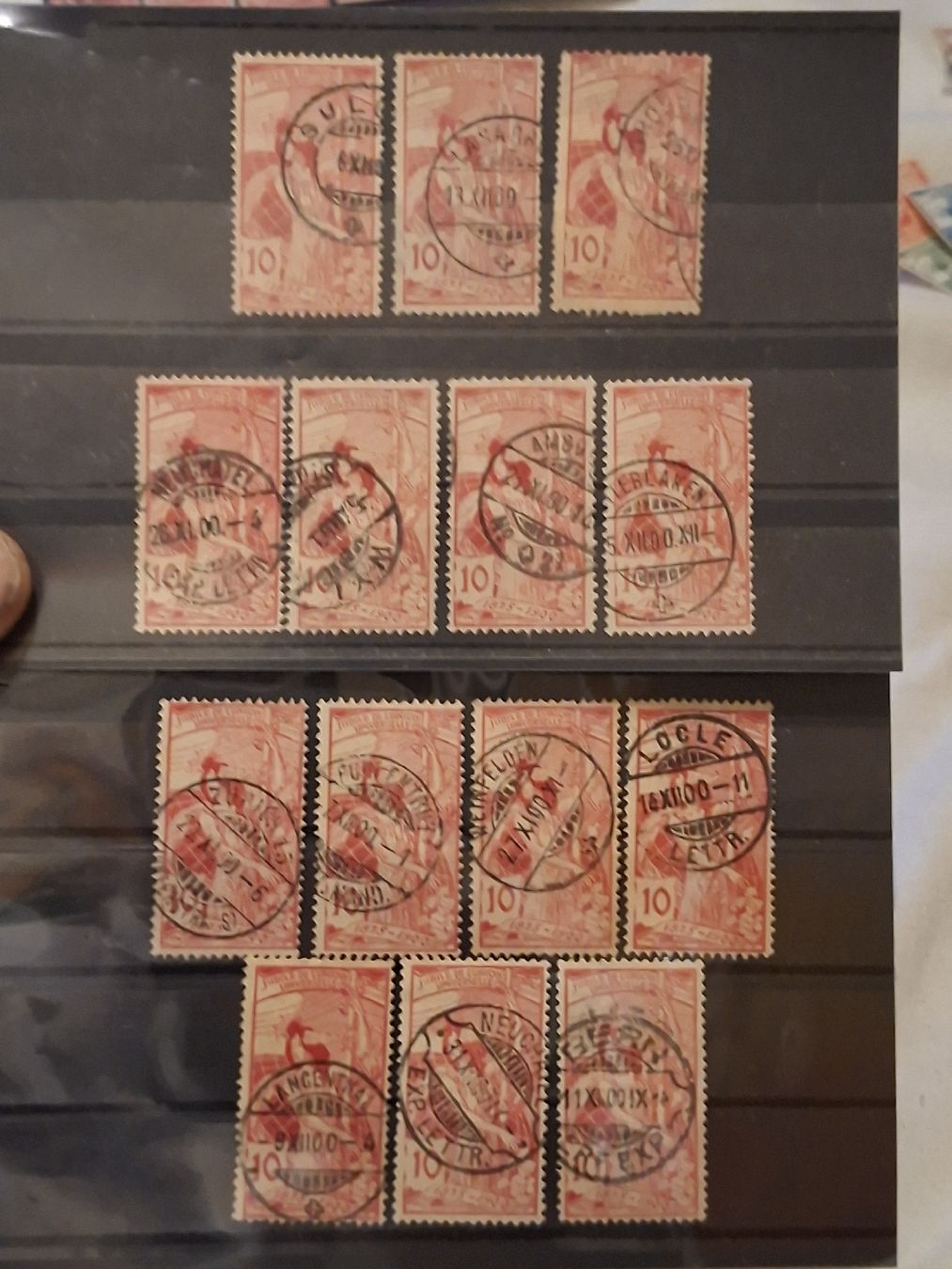 Tous les timbres: UPU 78C 14Stk. – D'occasion à Balgach par SIMEON27