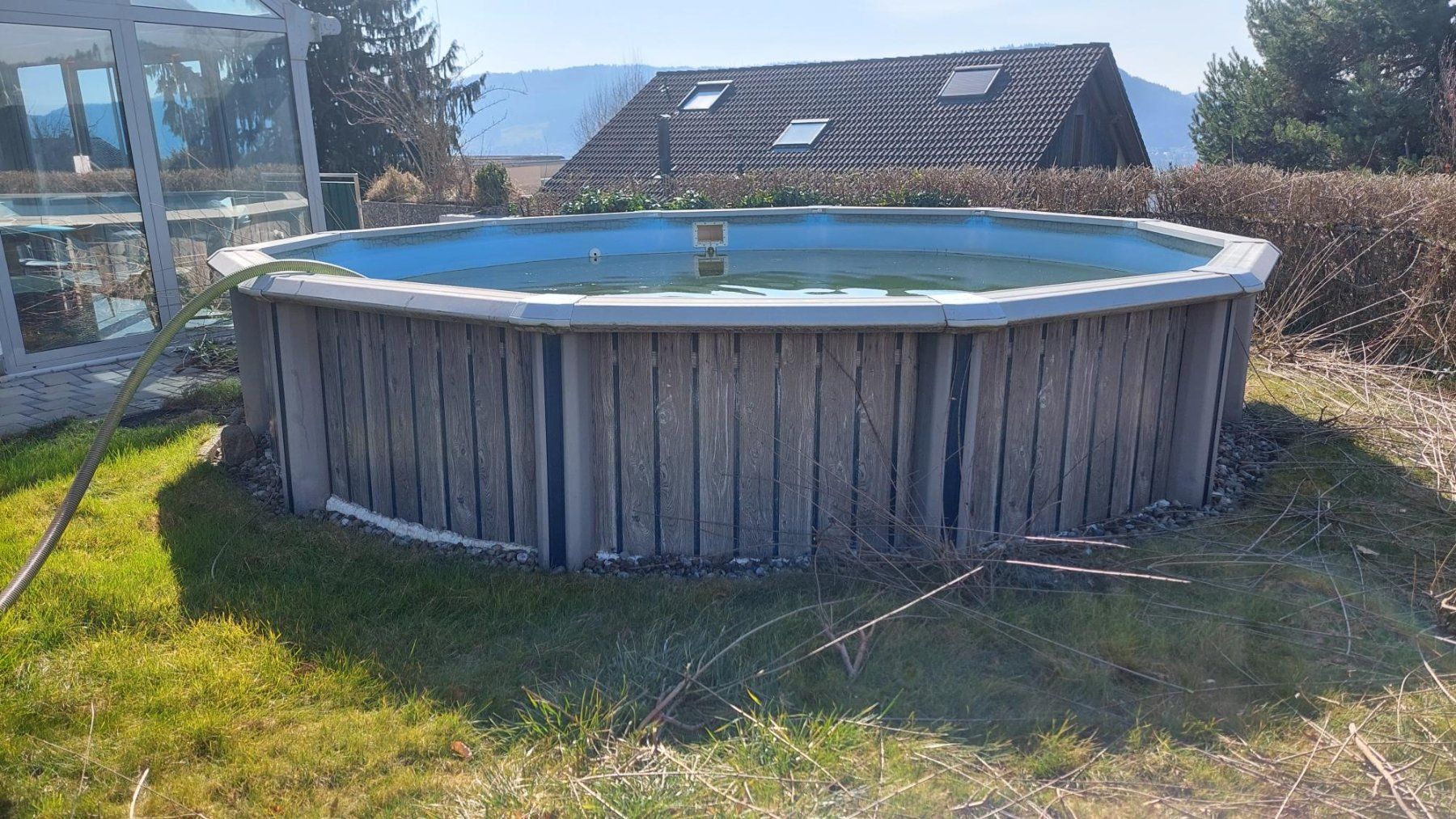Piscine: Aufstellschwimmbad 5m Durchmesser - 1.2m tief – Usato da Untersiggenthal venduto da Dani1104