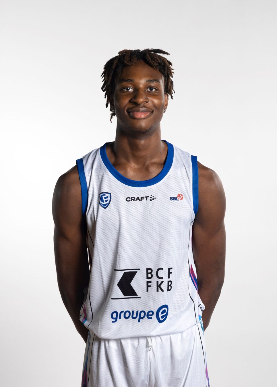 Canottiere & Pantaloni: Nelson Kuba #4 - Maillot et short – Usato da Fribourg venduto da FribourgOlympicB 4