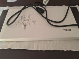 Heizplatte Ideal mit Pflanzenmotiv weiss gebraucht