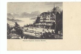 LUZERN Lucerne, Pension Anglaise, englische Pension