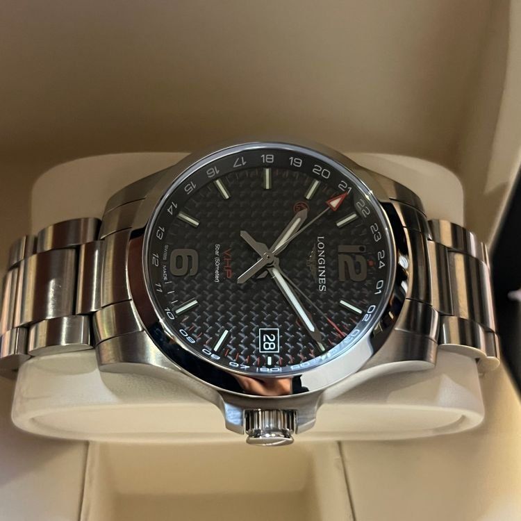 Longines Orologi: Longines Conquest V.H.P. 41 mm Ref. L3.718.4.66.6 – Full Set – Usato da Dübendorf venduto da RaulWies 3