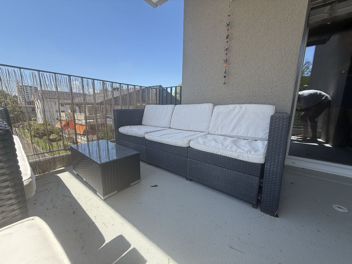 Sofas: Polyrattan Gartenlounge inkl. Glastisch – Gebraucht aus Ostermundigen von Anas22 1