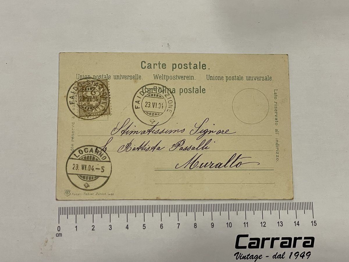 Cartes postales: Postkarten Ticino Faido Piumogna – D'occasion à Chiasso par Carrara-Modellismo 1