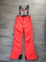 Pantalon de ski orange vif enfant, taille 152