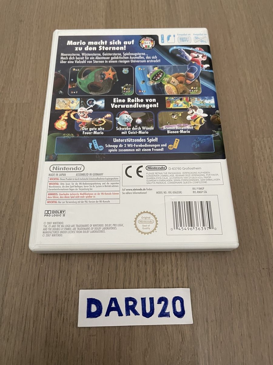 Nintendo Giochi: Super Mario Galaxy - Wii – Usato da Einsiedeln venduto da Daru20 1