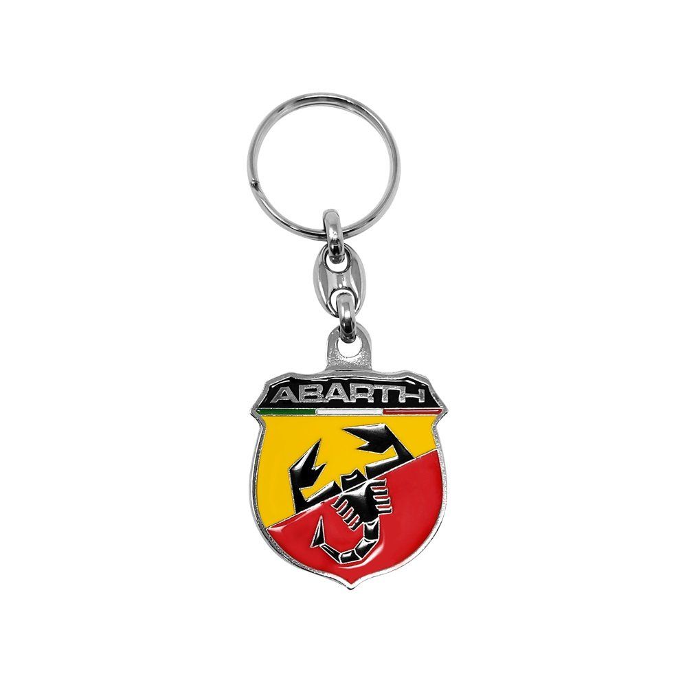 Abarth Schlüsselanhänger & - bänder: Abarth Schlüsselanhänger Metall Doppelseitig Original – Neu und originalverpackt aus Goldach von SSRConzept 1