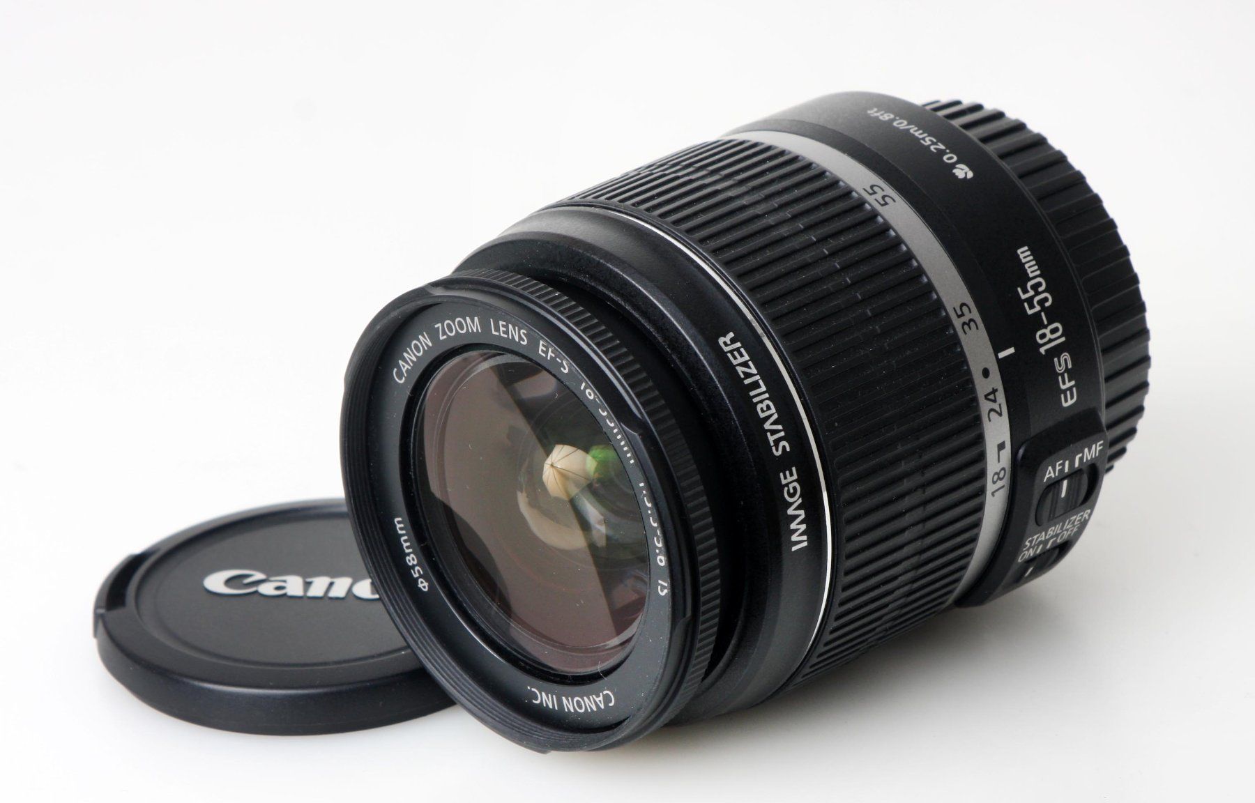 Canon Obiettivi: Canon EF-S 18-55mm Image Stabilizer Top Zustand – Usato da Jona venduto da Sandy31 1