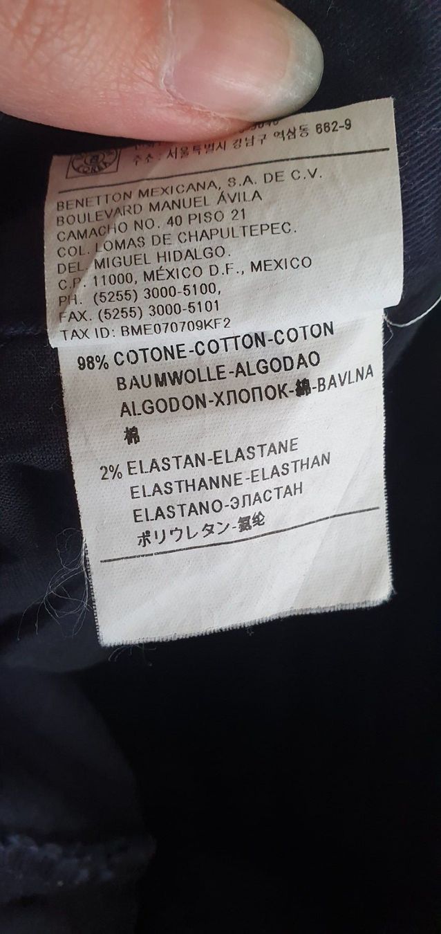Sisley Jeans: Sisley Blaue Herrenjeans Gr. 52 – Usato da Bern venduto da fede736 4