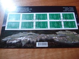 Kleinbogen Fussball-EM 2008 ET-o, Selbstklebemarken