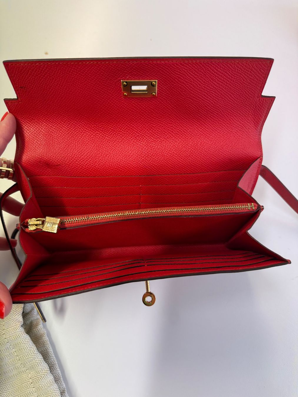 Borse da donna: Full Set Kelly classic Portemonnaie – Usato da Ebmatingen venduto da Sabot 4