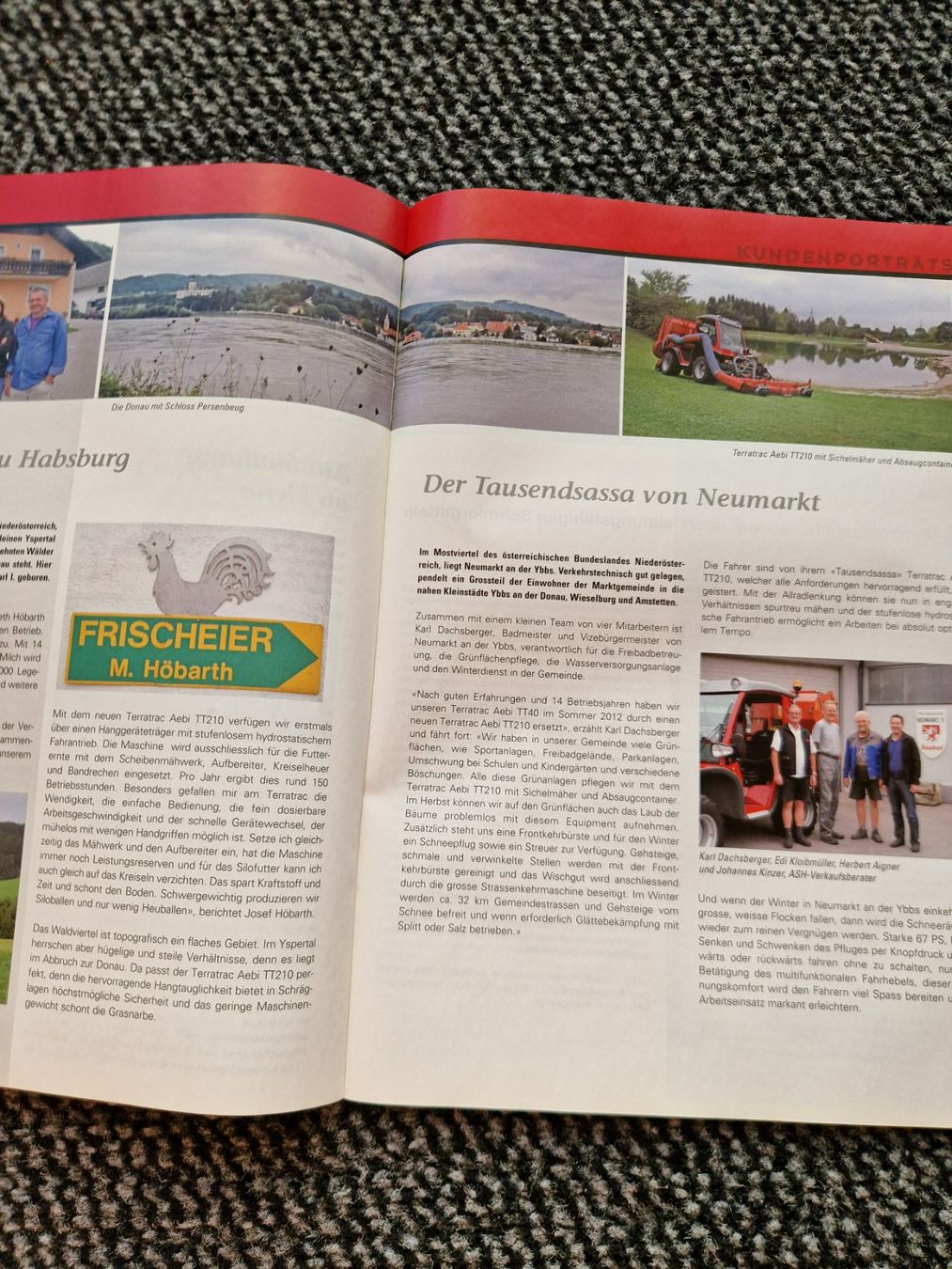 Aebi Trattori: Original Aebi Professional Ausgabe 4 – Usato da Dürnten venduto da Bachtel84 7