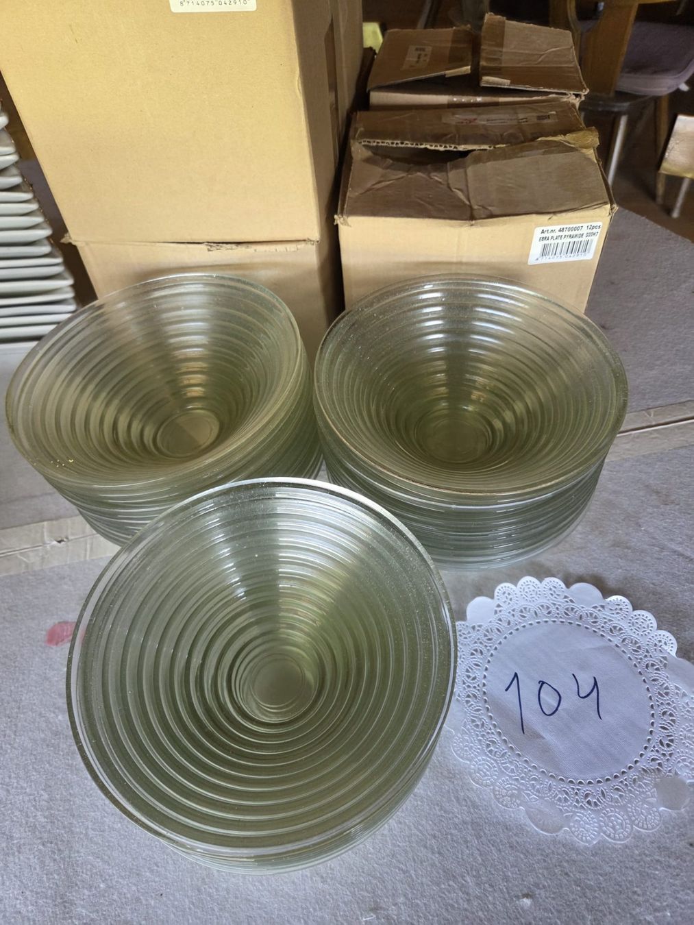 Bicchieri: Glasschalen – Nuovo e nell'imballaggio originale da Weggis venduto da Baumeludi