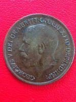 One Penny-Münze, King George V, 1916