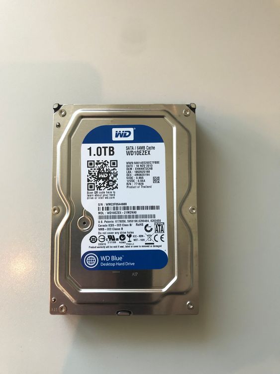 Harddisk WD Blue 1 TB | Kaufen auf Ricardo