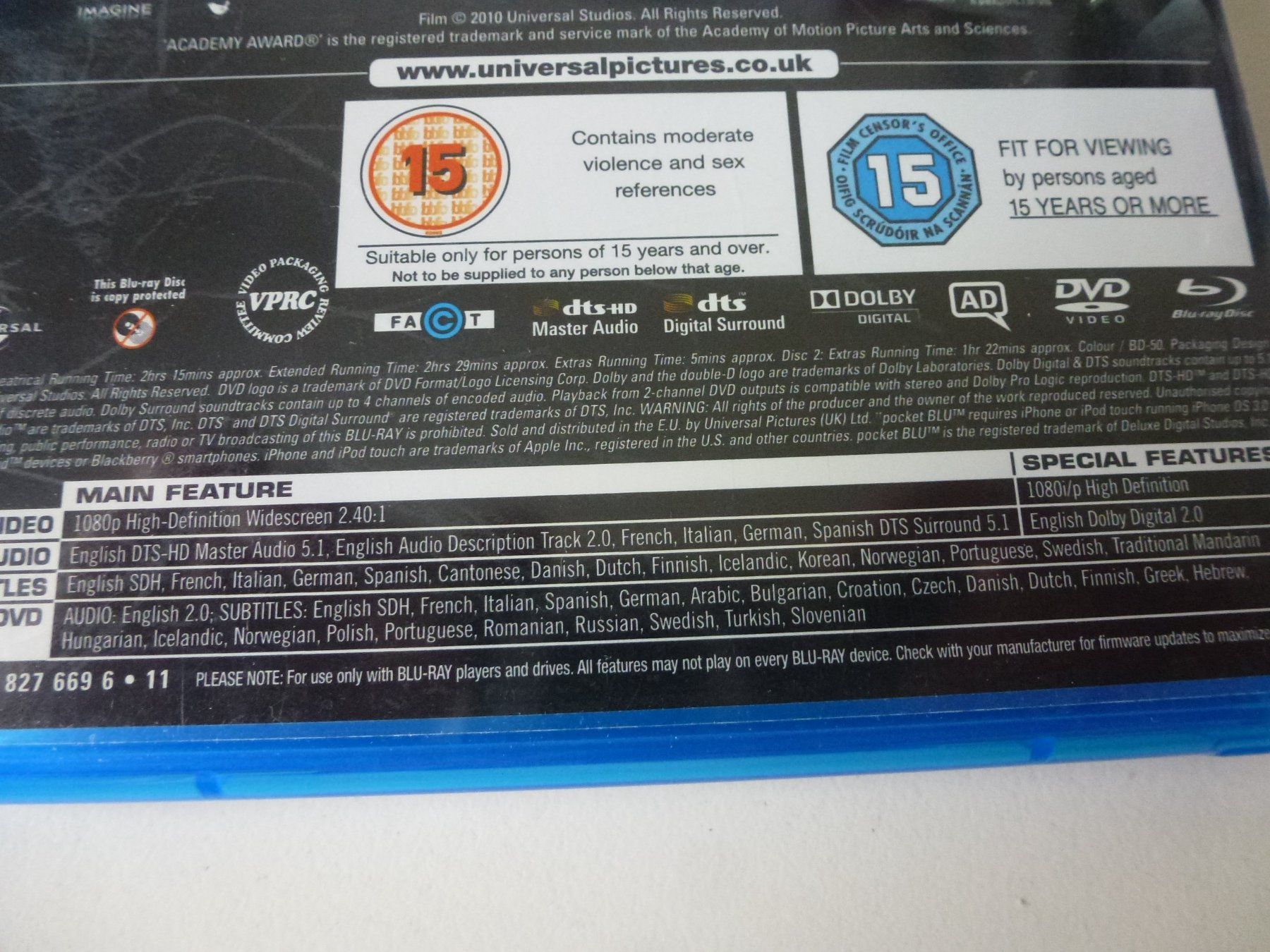 Tutti i DVDs: Robin Hood (Director's Cut Blu-Ray) – Nuovo (secondo la descrizione) da Bern venduto da Frebo 2