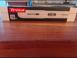 Trisa Steam Style Pro Haarglätter Keramik Weiss Neu