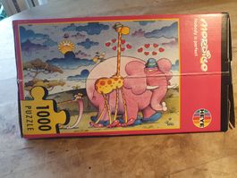 Mordillo Puzzle Nobodys perfect 1000 Teilig