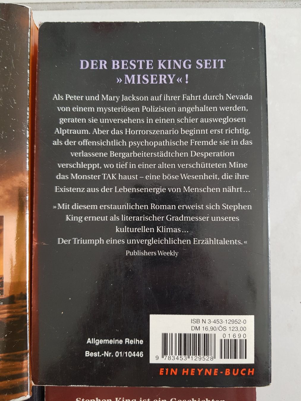 Libri: Stephen King Bücher (8stk) – Usato da Kappel SO venduto da SebsPlants 5