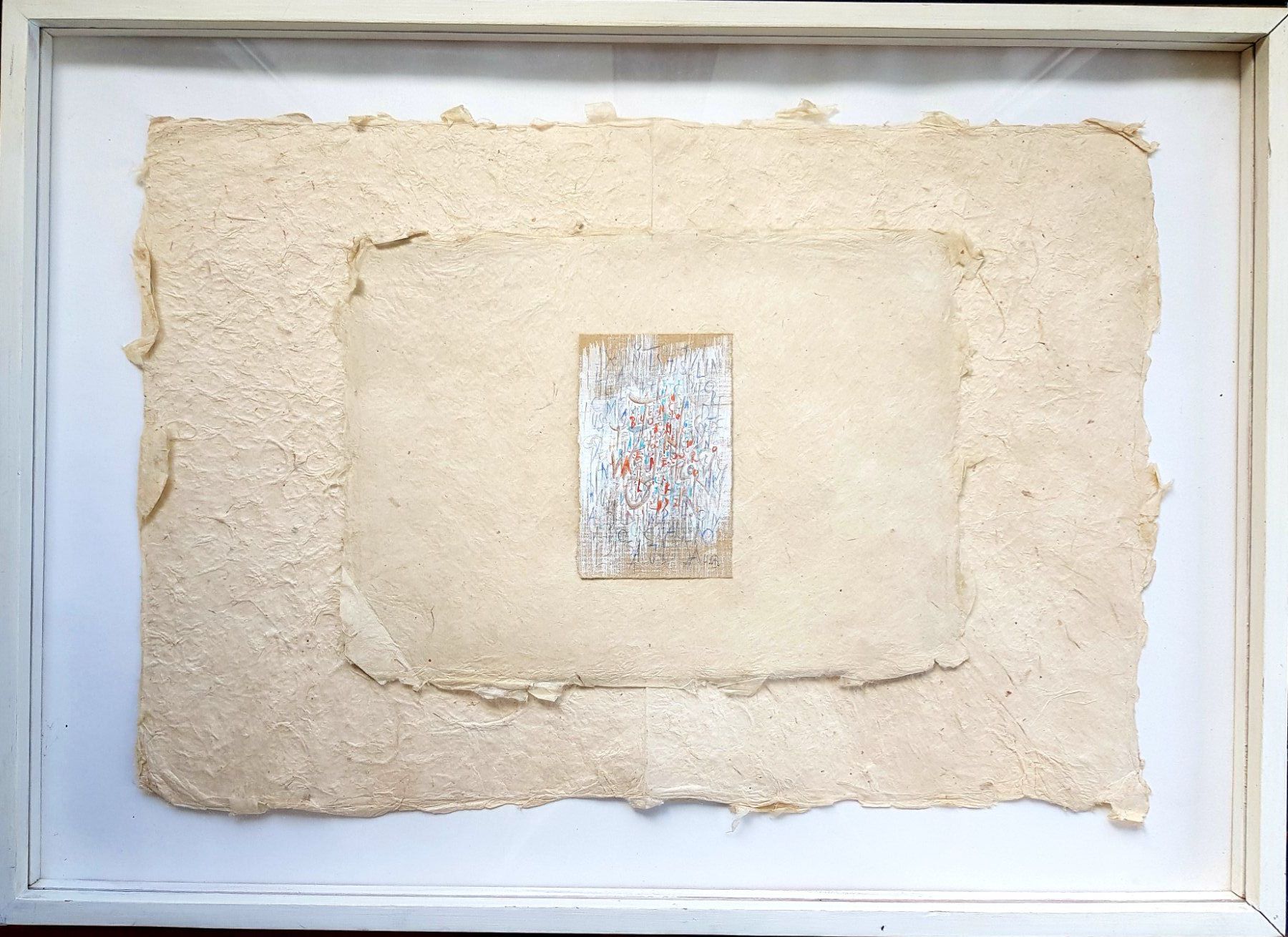 Poster & Bilder: Bild mit Rahmen, moderne Kunst von Heidi Overhage-Baader – Gebraucht aus Münchenstein von Donegal1