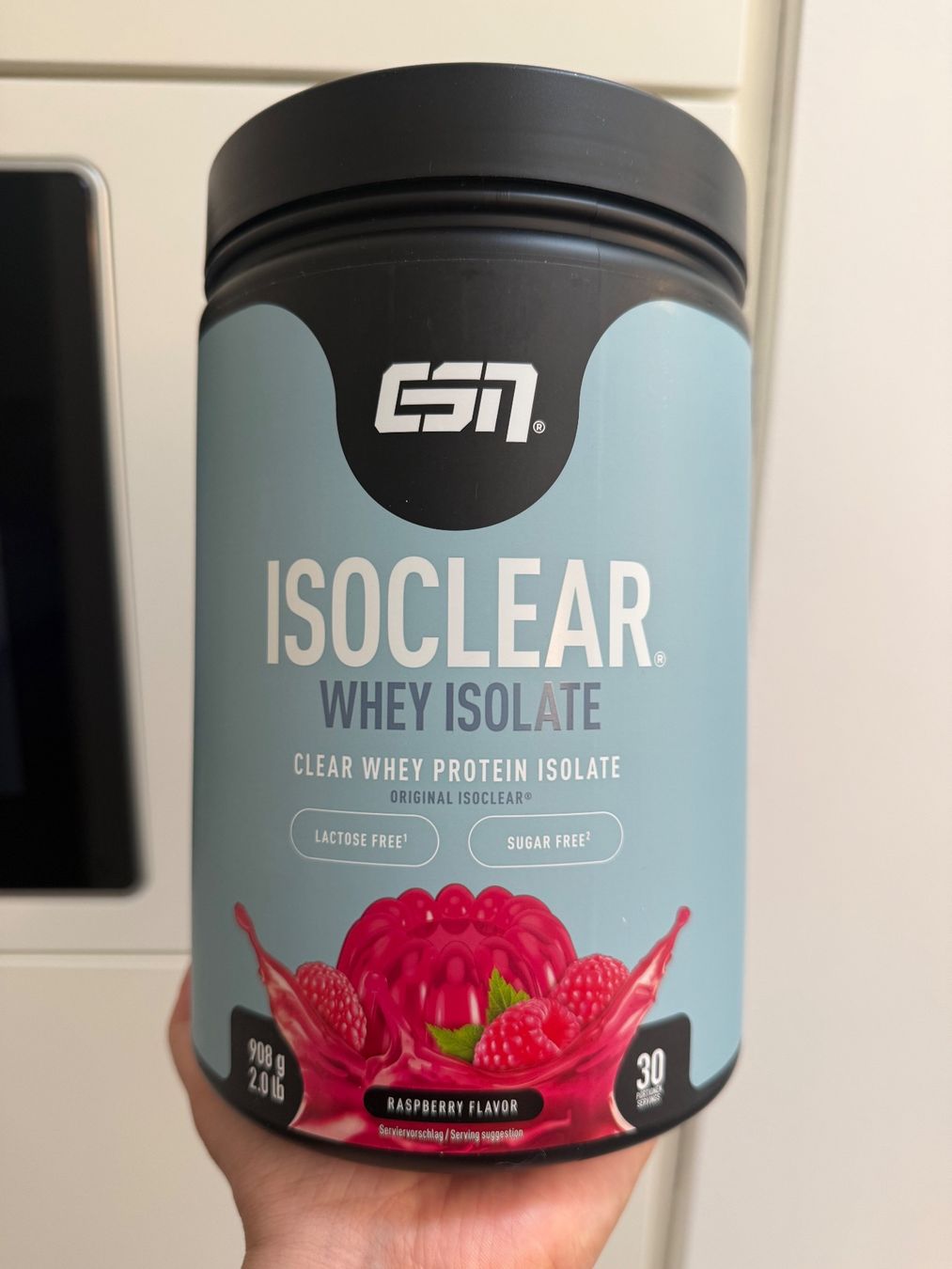 Esn Aliments & Spécialités: ESN Isoclear Whey Isolate Himbeer 908g neu – Neuf avec emballage d'origine à Illnau par Bigmama14