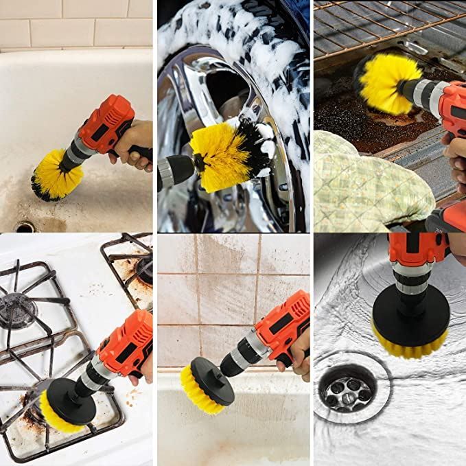 Altro per la casa: Drill Brush 4Pcs Electric Cleaning Brush – Nuovo (secondo la descrizione) da Thun venduto da Top32 2
