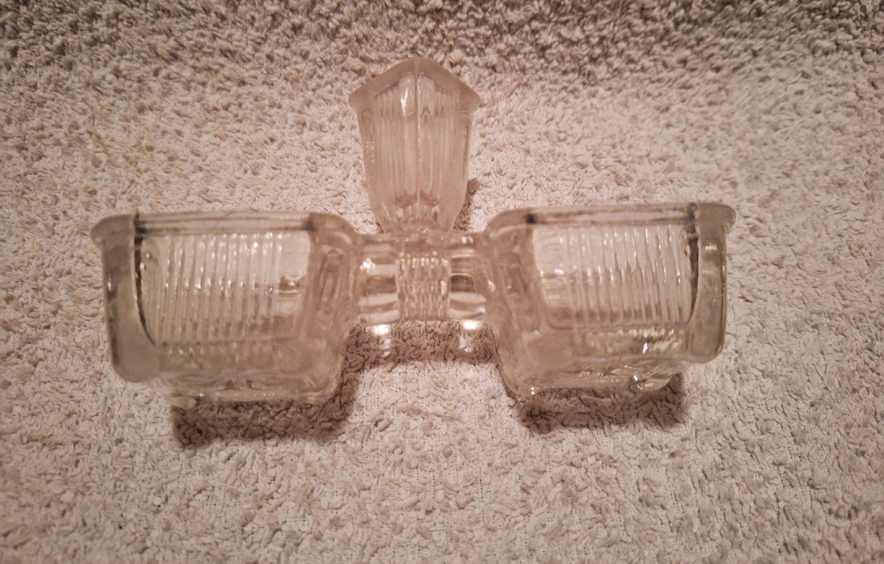 Set di piatti: Salz und Pfeffer, Glas – Usato da Vilters venduto da Fleiflomi 2